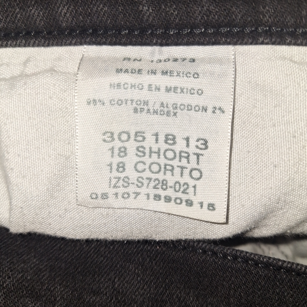 Lee women's relaxed fit black jeans size 18 short - Picture 5 of 5